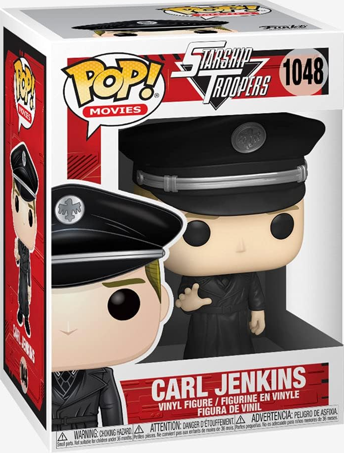 FUNKO POP! Films : Starship Troopers - Carl Jenkins (Starship Troopers ) Figurine de collection