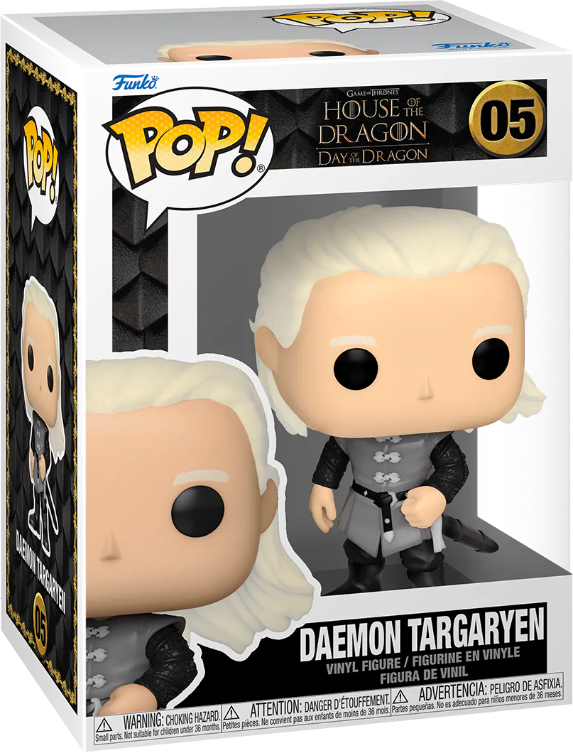 FUNKO POP! Game of Thrones - House of the Dragon: Day of the Dragon - Daemon Targaryen (Game of Thrones) Personaggi da collezione