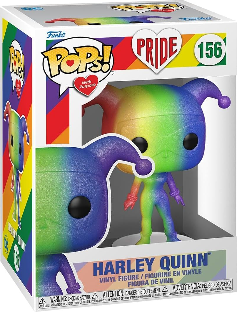 FUNKO POPs! With Purpose: Pride - Harley Quinn (Pride) Sammelfigur