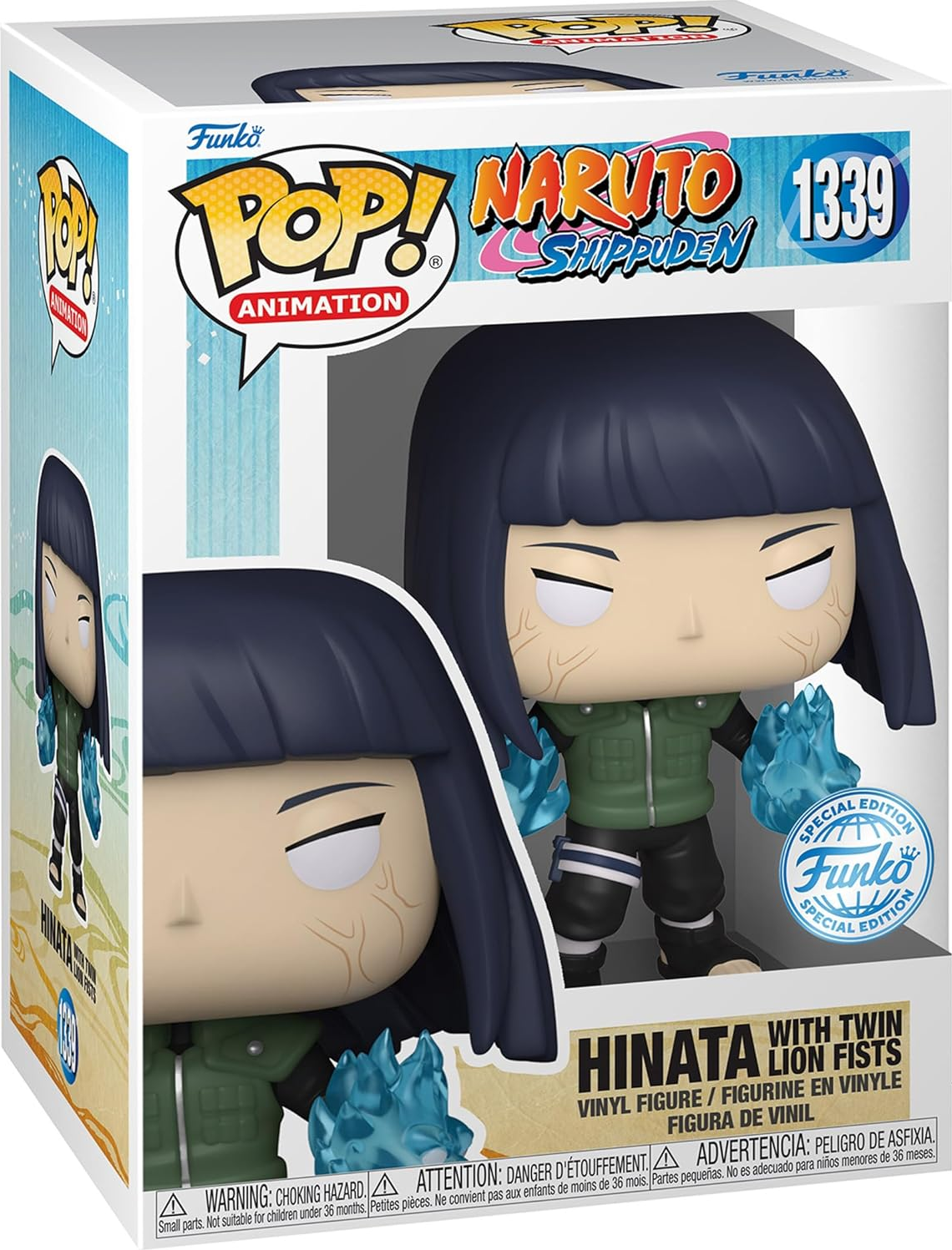 FUNKO POP! Animation: Naruto Shippuden - Hinata with Twin Lion Fists (Naruto Shippuden) Sammelfigur