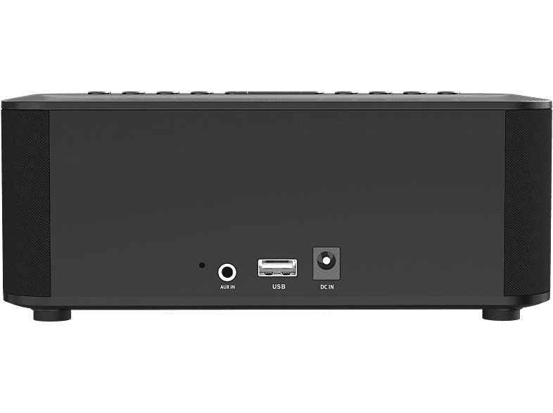 Kenwood CR-ST40DAB-B Uhrenradio Wecker, Schwarz; Radiowecker — Foto 3 von 3