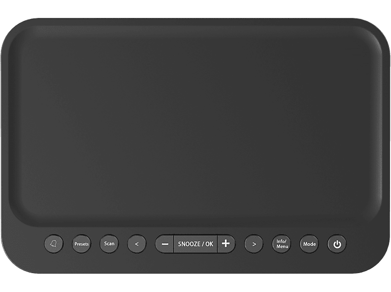 Kenwood CR-ST40DAB-B Uhrenradio Wecker, Schwarz; Radiowecker — Foto 2 von 3