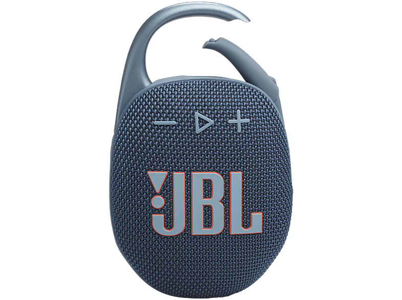 Altavoz inalámbrico - JBL Clip 5, 7 W, Bluetooth, 12 h Autonomía, Resistente al Agua, Wireless, Blue