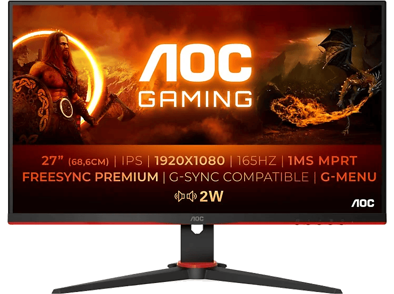 Monitor gaming - AOC 27G2SPAE