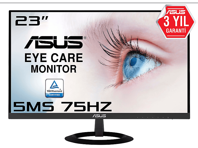 ASUS VZ239HE 23" 75Hz 5ms Full HD IPS Ultra Slim Monitör_0