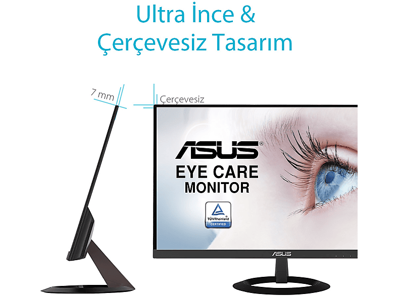 ASUS VZ239HE 23" 75Hz 5ms Full HD IPS Ultra Slim Monitör_5