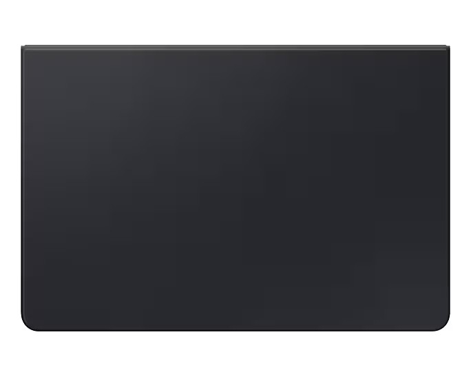 Ein schwarzes, rechteckiges Touchscreen-Display.