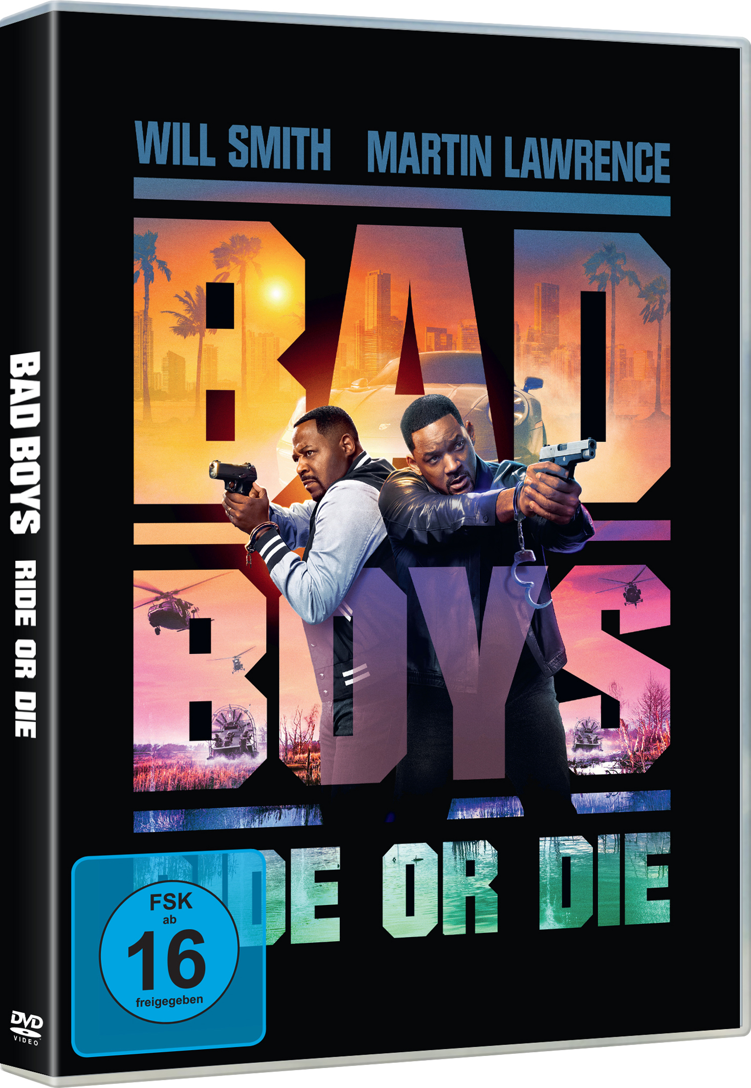 DVD-Cover des Films 'Bad Boys: Ride or Die' mit Will Smith.