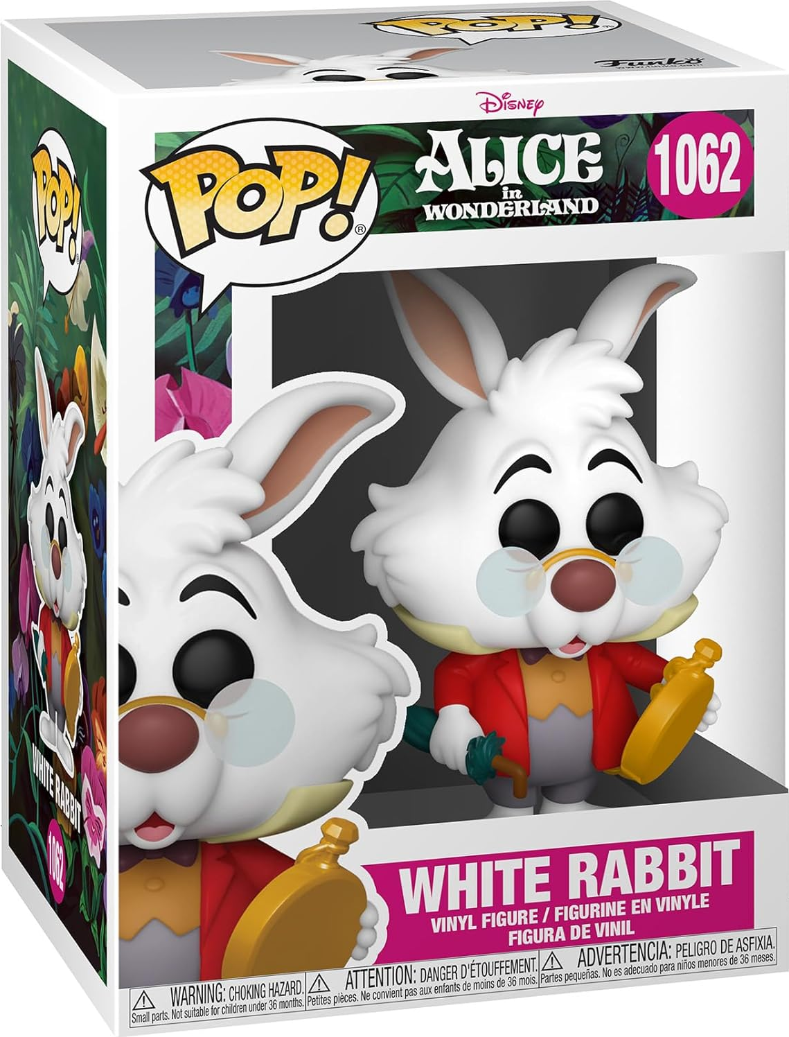 FUNKO POP! Disney: Alice in Wonderland - White Rabbit (Alice in Wonderland) Sammelfigur