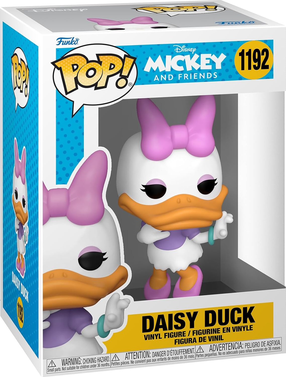 FUNKO POP! Disney: Mickey and Friends - Daisy Duck (Mickey and Friends) Figurine de collection