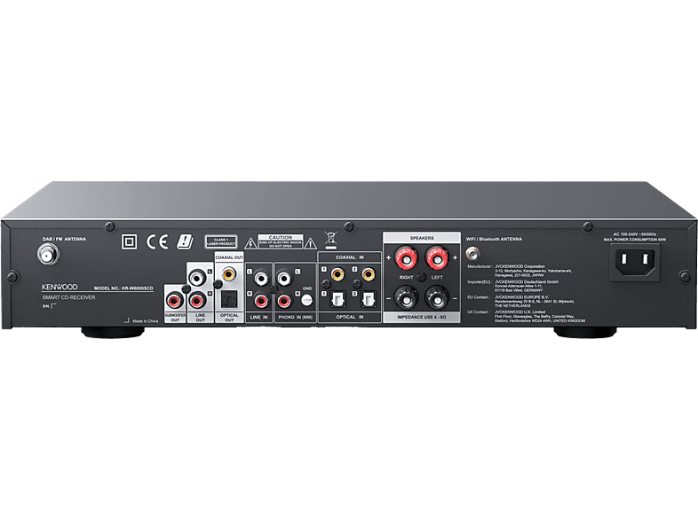 Kenwood KR-W8000SCD-B smart Hi-Fi-CD-Receiver; CD Receiver — Foto 3 von 3