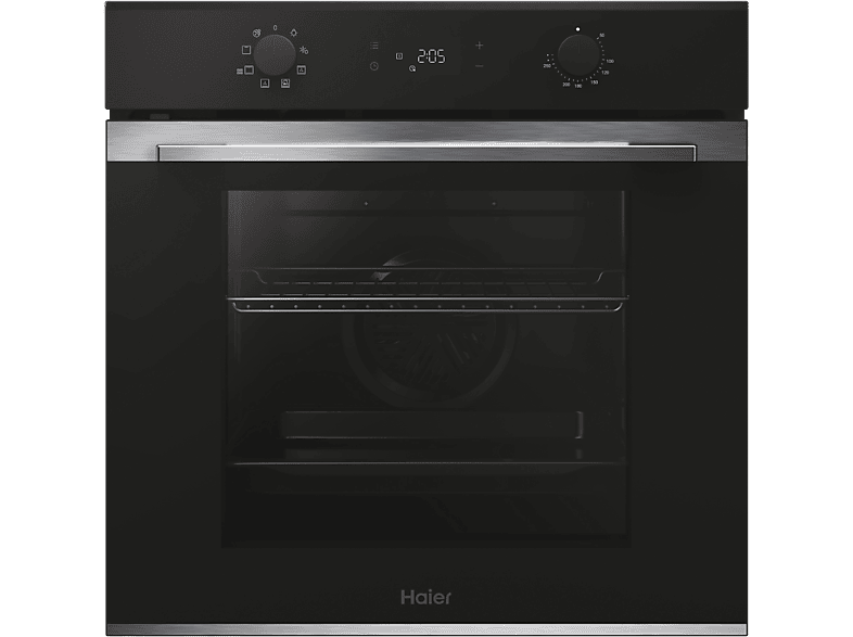 REACONDICIONADO Seminuevo Bueno Horno - Haier ID Series 2 H6 ID2P3T1HTX, Multifunción, Limpieza por agua, 78 l, 9 Funciones, 60 cm, Negro