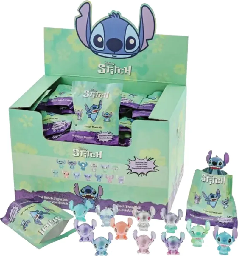 ENESCO Disney: Mini Stitch (Disney) Pack surprise de figurines à collectionner