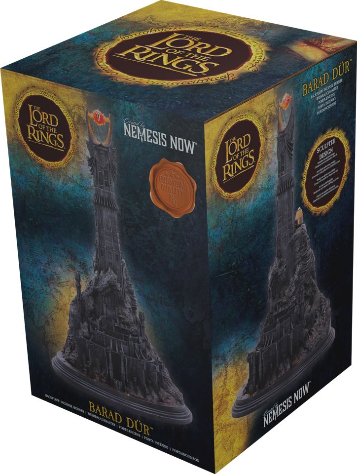 NEMESIS NOW Lord of the Rings - Barad-dûr Backflow Incense Burner (Le Seigneur des Anneaux) statue