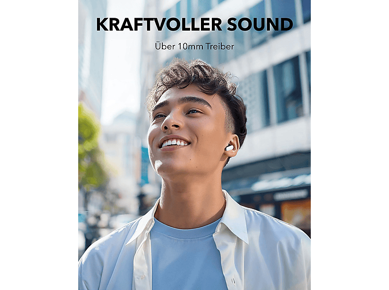 Thumbnail - SOUNDCORE BY ANKER P30i Schwarzweiß, In-ear Kopfhörer Schwarzweiß