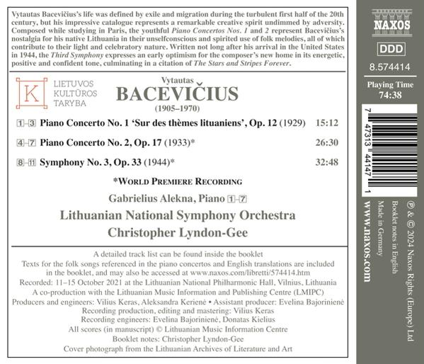 CD-Broschüre mit Text auf Englisch und einer Titelliste.