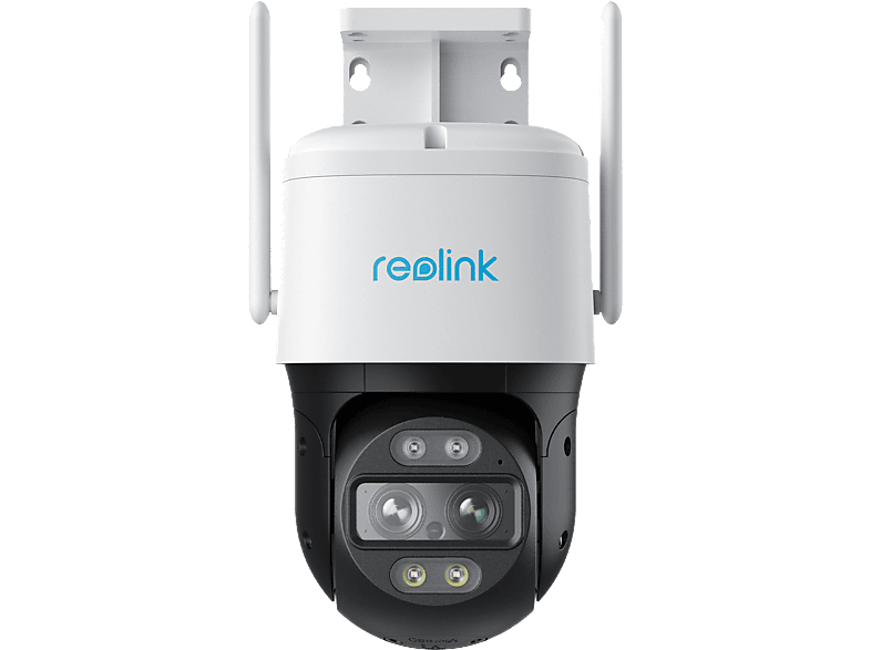Reolink 4K Dual-Objektiv Wi-Fi PTZ, Überwachungskamera (Anzahl Kameras: 2, für Innen + Außen, Nachtsichtfunktion, Netzbetrieb, Starr, QSXGA, Weiß)
