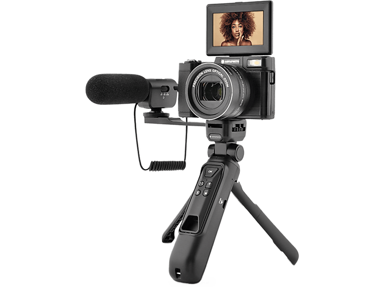 Agfaphoto Hybride Camera Digital Bundle Vlg4kopt 4k