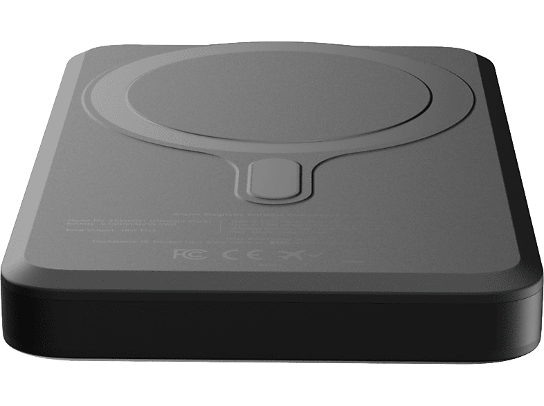 Xtorm Magnetic Wireless 15W Power Bank, USB-C 5.000mAh Powerbank (Akku) - schwarz - 5000 mAh — Foto 3 von 5