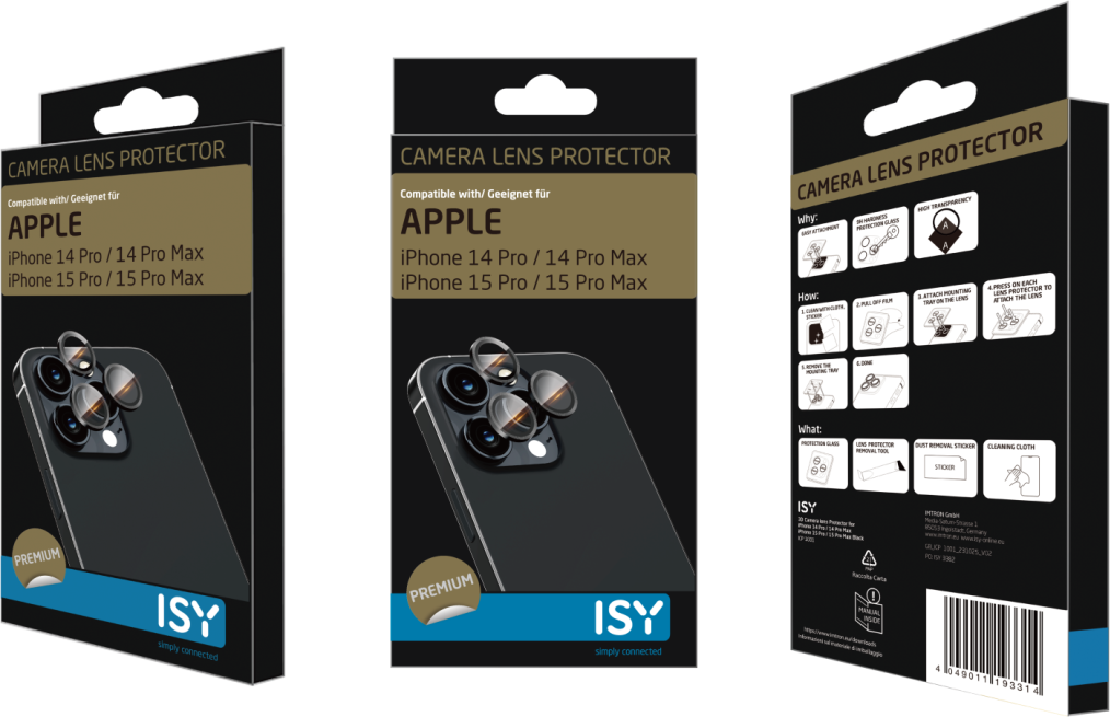 Cellular Line Protezione schermo IPHONE 15 ° 15 Plus CAMERA LENS PROTECTOR CAMER