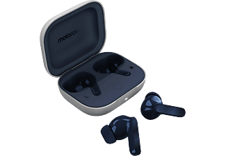 MOTOROLA Moto Buds TWS Bluetooth fülhallgató mikrofonnal, sötétkék