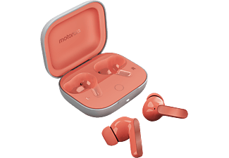 MOTOROLA Moto Buds TWS Bluetooth fülhallgató mikrofonnal, rózsaszín