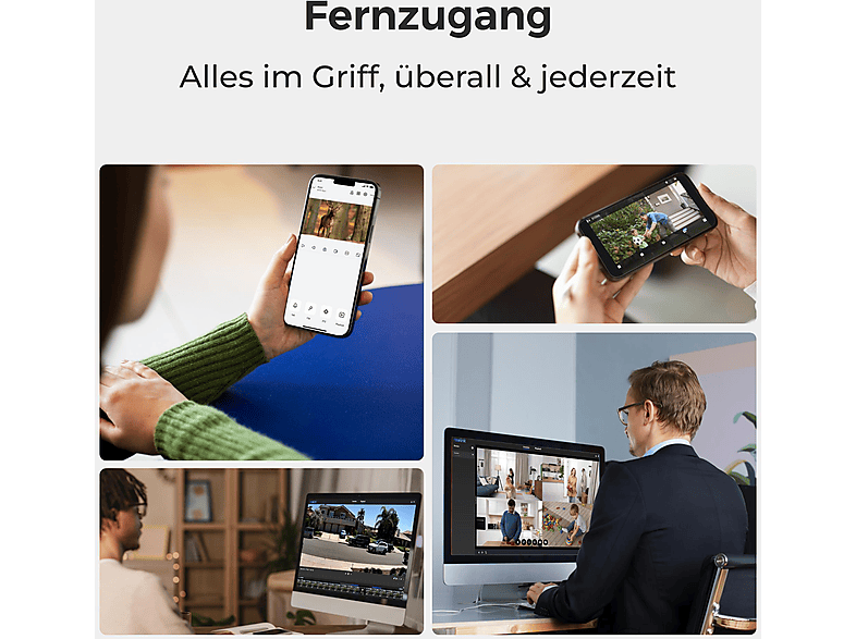 REOLINK Go Series G330 4MP 4G Akku, Überwachungskamera