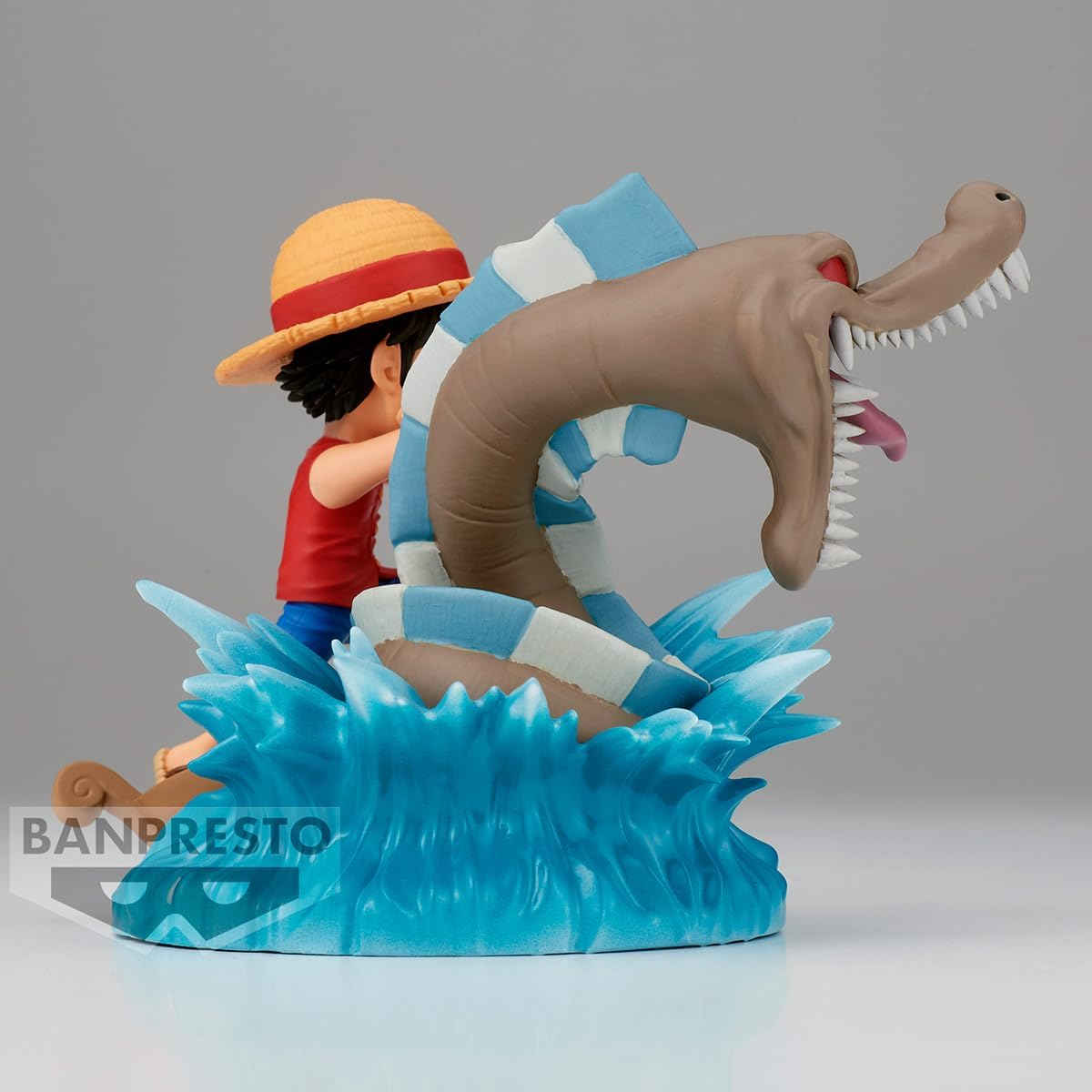 BANPRESTO One Piece Log Stories - Monkey D. Luffy vs Local Sea Monster (One Piece) Sammelfigur