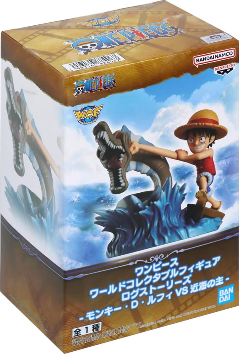 BANPRESTO One Piece Log Stories - Monkey D. Luffy vs Local Sea Monster (One Piece) Sammelfigur