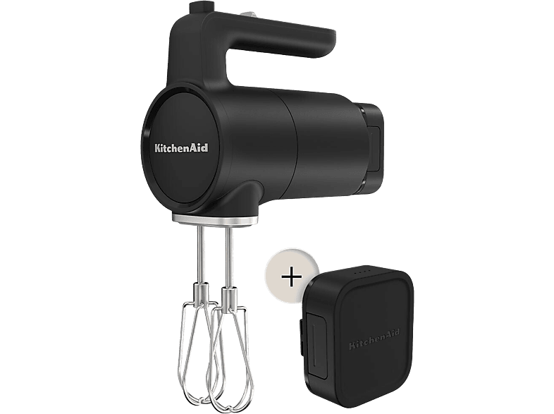 Kitchen Aid 5KHMR762BM GO Cordless Handmixer mit Akku (Schwarz)