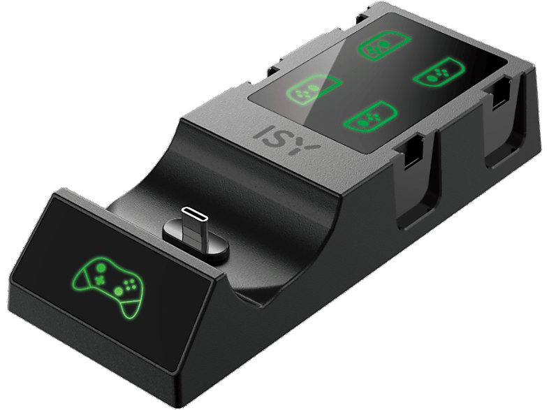 ISY IC-5032 Ladestation für Switch Controller; Ladestation für Nintendo Switch Controller