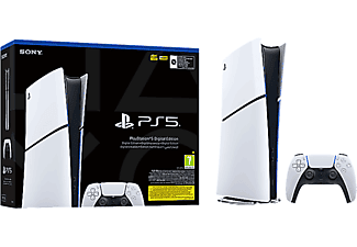 SONY Playstation 5 Slim Digital Edition Oyun Konsolu Beyaz
