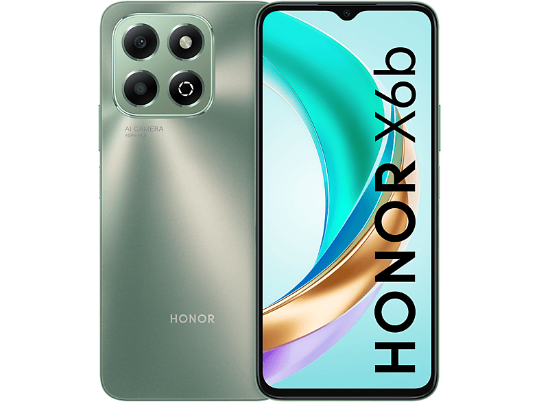 Móvil - Honor X6b, Forest Green, 128 GB, 4 GB RAM, 6.56