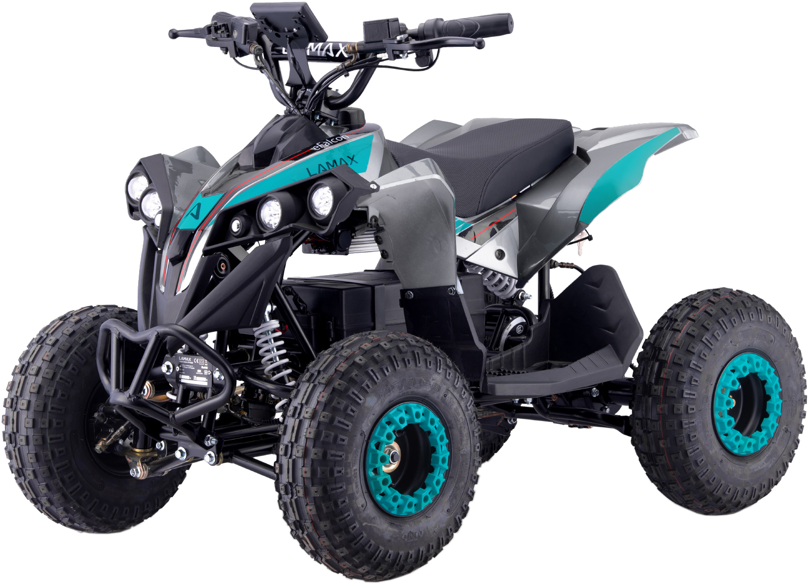 LAMAX eFalcon ATV50M Blue Elektromos gyermek quad, maximális sebesség: 33 km/h (LMXEFNATV50MBAS)