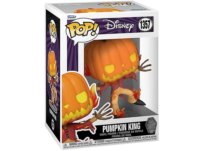 FUNKO POP Disney: The Nightmare Before Christmas 30th - Pumpkin King figura (FU72314)