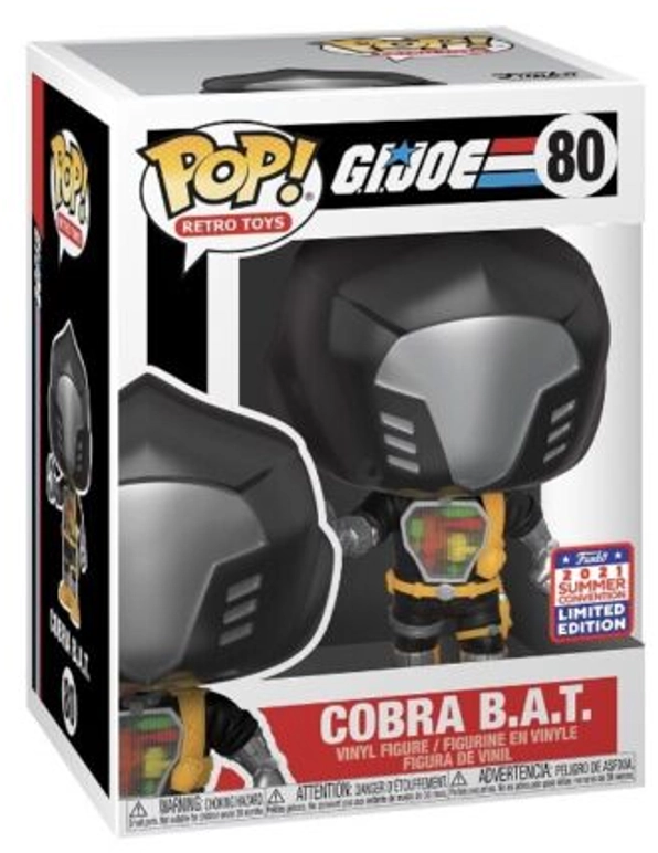 FUNKO POP Retro Toys: G.I. Joe - Cobra B.A.T. SD21 figura (FU55555)