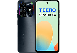 TECNO SPARK GO 2024 4G 3/64 GB DualSIM Fekete Kártyafüggetlen Okostelefon