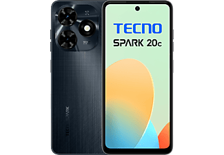 TECNO SPARK 20C 4G 4/128 GB DualSIM Fekete Kártyafüggetlen Okostelefon