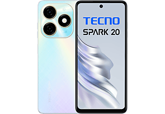 TECNO SPARK 20 4G 8/256 GB DualSIM Fehér Kártyafüggetlen Okostelefon