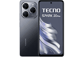 TECNO SPARK 20 PRO 4G 8/256 GB DualSIM Fekete Kártyafüggetlen Okostelefon