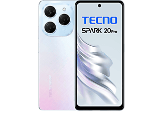 TECNO SPARK 20 PRO 4G 8/256 GB DualSIM Fehér Kártyafüggetlen Okostelefon