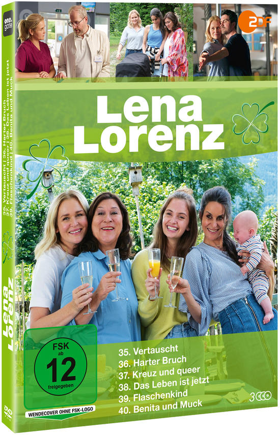 DVD-Hülle einer Fernsehserie mit mehreren Personen auf dem Cover.
