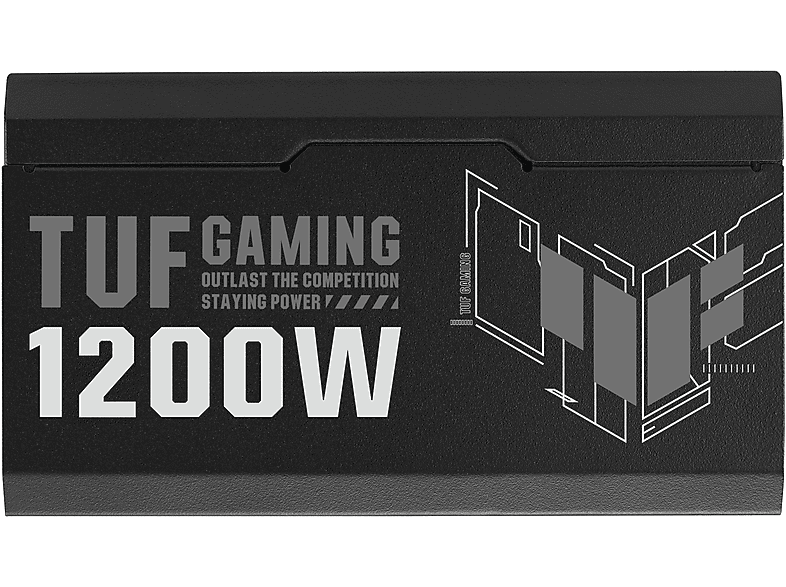 ASUS TUF Gaming 1200W PC Netzteil, 80 PLUS Gold, ATX, Schwarz — Foto 3 von 5