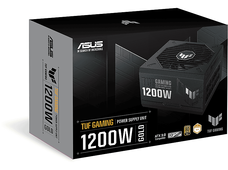 ASUS TUF Gaming 1200W PC Netzteil, 80 PLUS Gold, ATX, Schwarz — Foto 5 von 5