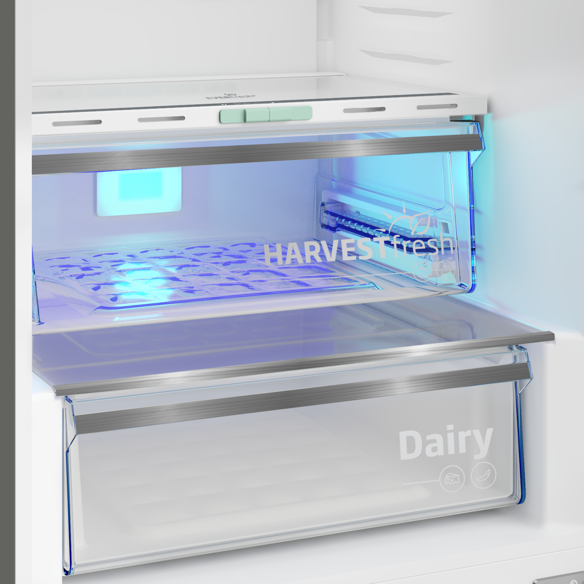 Lodówka BEKO B5RCNA405ZG 203.5cm Szary No Frost HarvestFresh