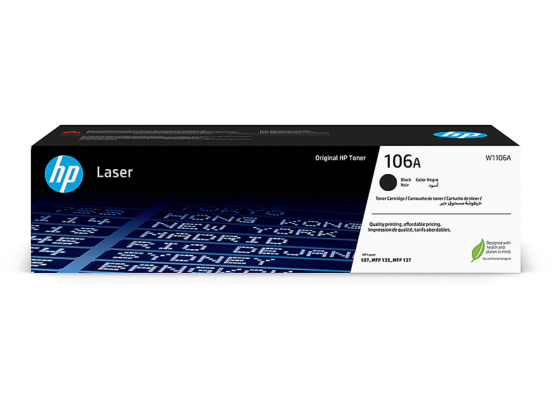 HP 106A, Nero