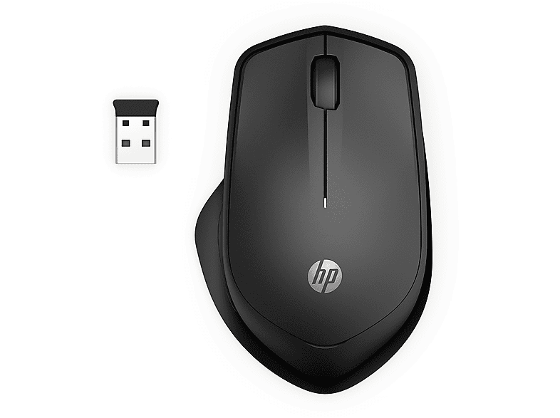 HP SILENT 280M, Collegamento Wireless, Ingresso: Otticamente a mezzo LED, Scrolling 2 direzioni, Risoluzione max 1200 dpi, forma ergonomica