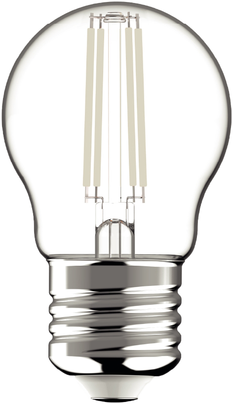 AVIDE LED White Filament Mini Globe 6.5W, E27, 806lm, NW 4000K (AWLFMG27NW-6.5W)