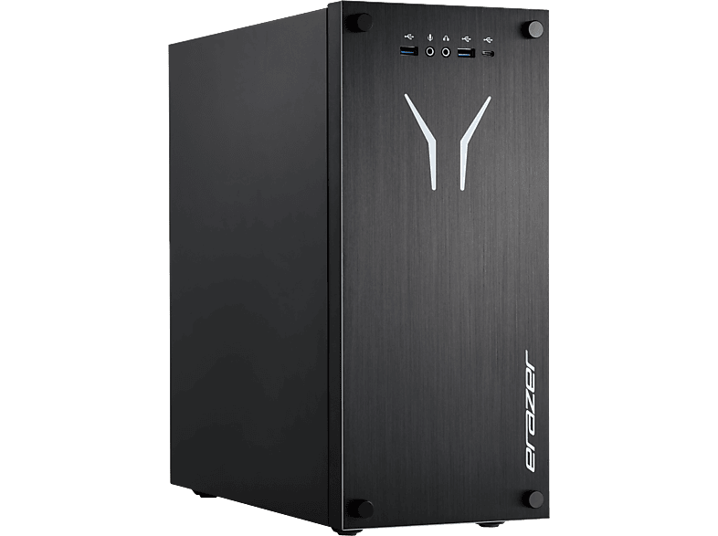 ERAZER Recon E30 (MD 35110), Gaming PC mit Intel® Core™ i5-12400F Prozessor (18 MB Cache, bis zu 4.40 GHz), 16 GB RAM, 1 TB SSD GeForce RTX™ 3050 (6 GB, GDDR6), Windows 11 Home