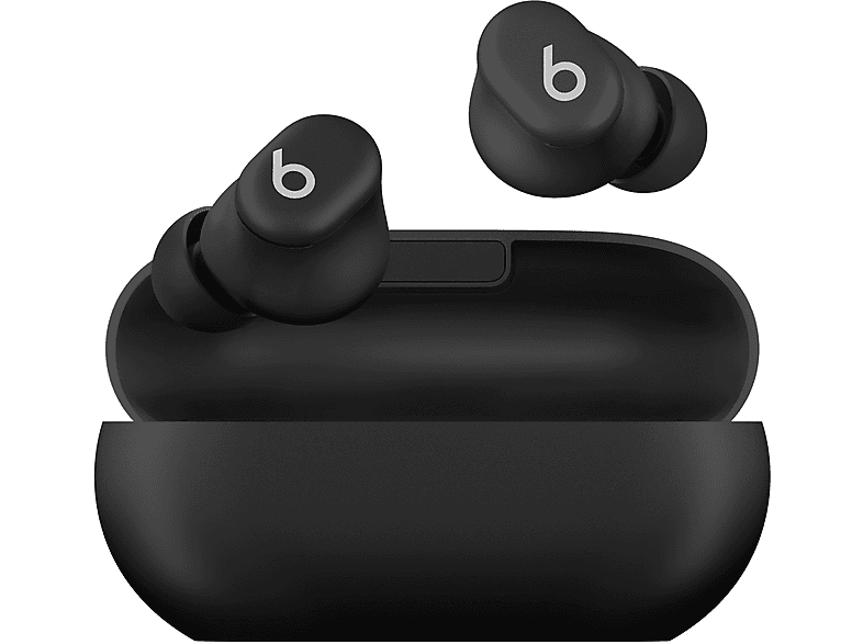 Beats Solo Buds, Auriculares inalámbricos, 18 horas de autonomía, Bluetooth Clase 1, Apple Android, Micrófono integrado, Negro mate